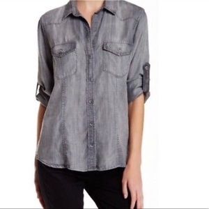 Cloth & Stone Chambray Button Down Shirt